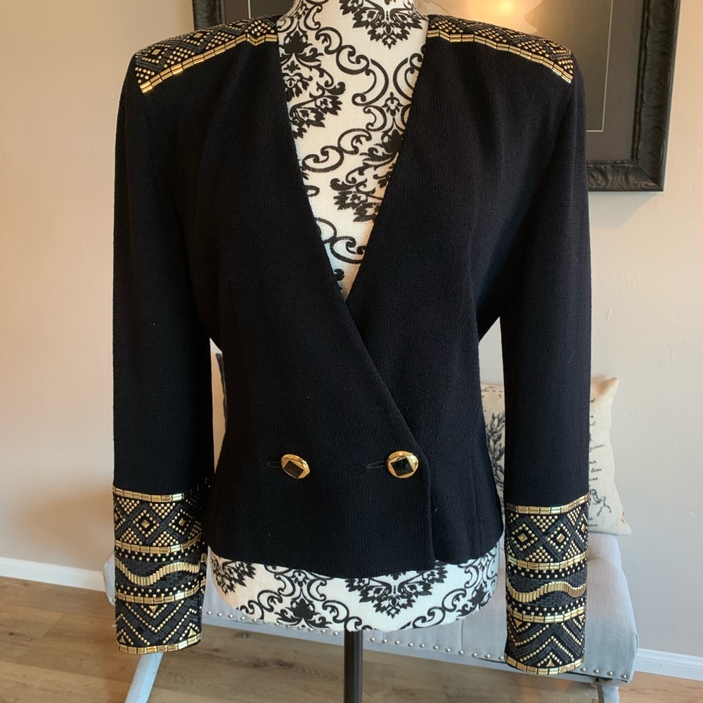 Stunning RARE Bellhop Style St John Jacket